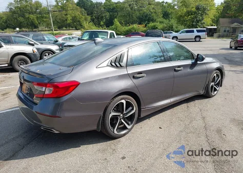 2018 Honda Accord Sport из США, поврежденный, VIN 1HGCV1F39JA197575